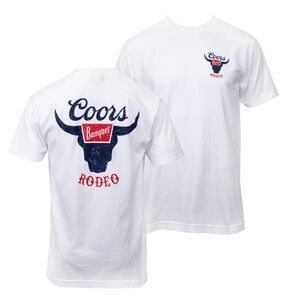 Coors Banquet Rodeo White T-Shirt